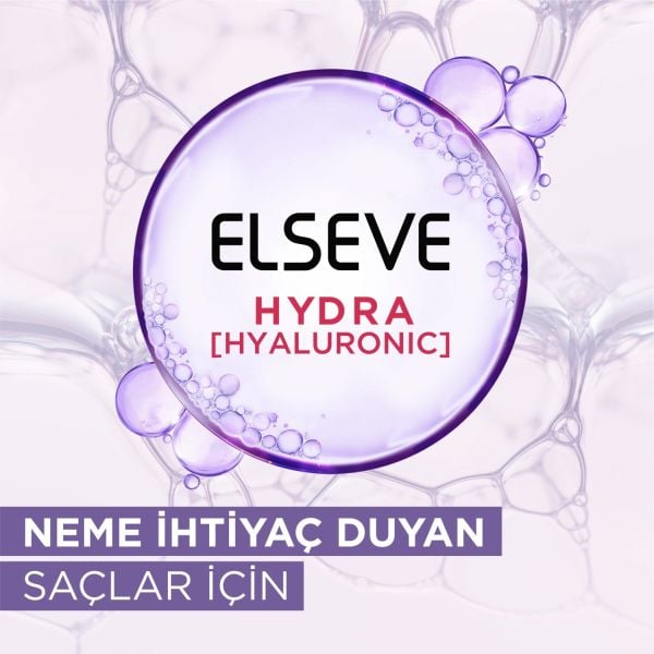 Elseve Hydra Hyaluronıc Saç Bakım Kremi 360 ml