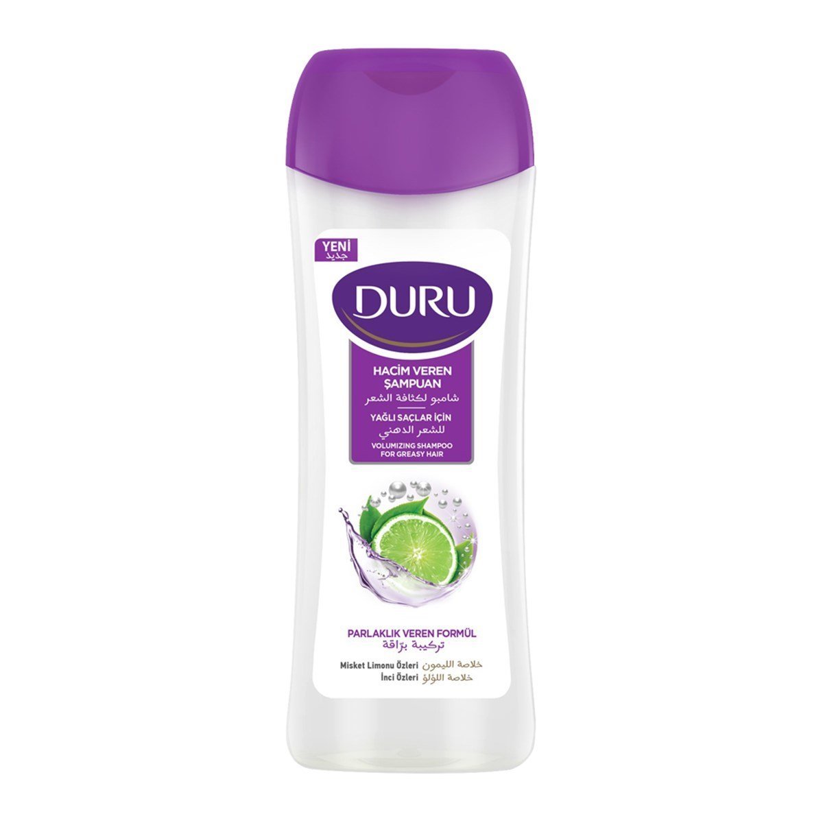 Duru Hacim Veren Yağlı Saçlar için  Şampuan 600 ml