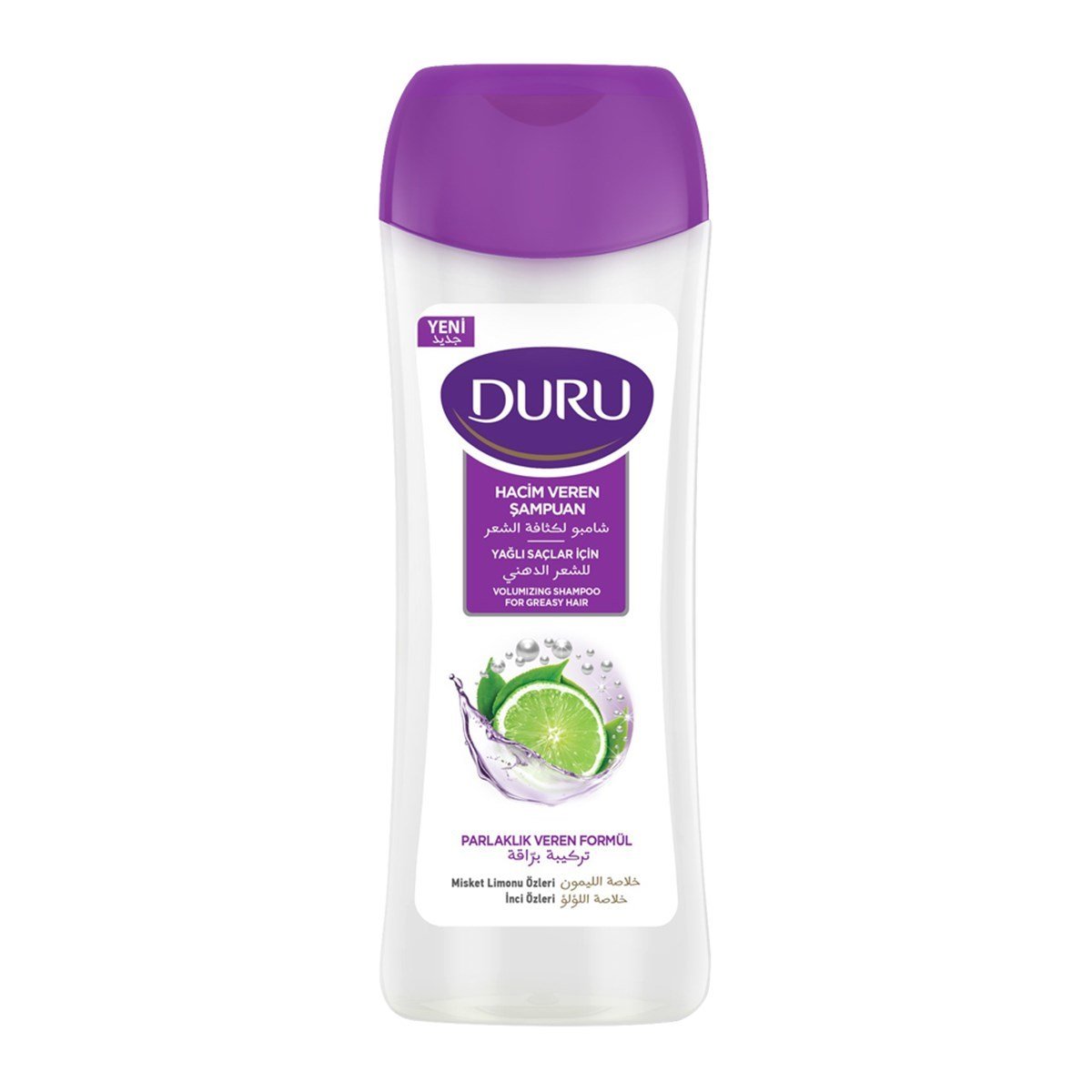 Duru Hacim Veren Yağlı Saçlar için  Şampuan 600 ml