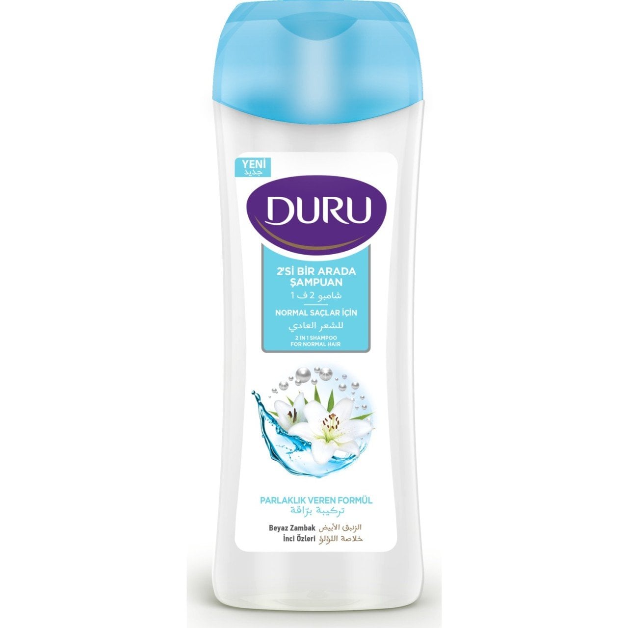 Duru 2'si 1 arada Normal Saçlar için  Şampuan 600 ml
