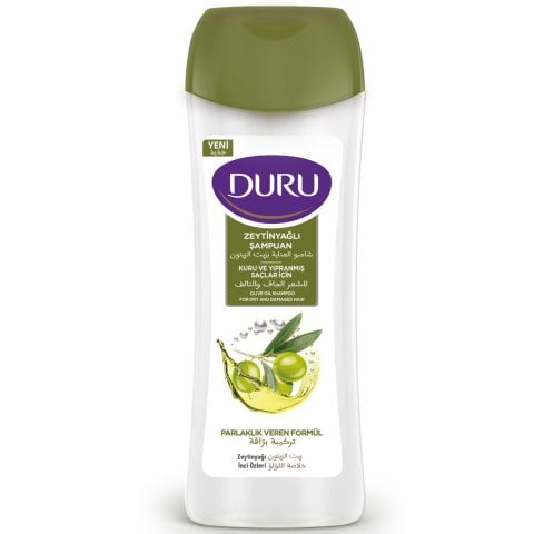 Duru Kuru ve Yıpranmış Saçlar için Zeytinyağlı Şampuan 600 ml