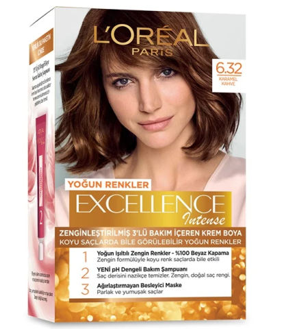 Excellence Intense Boya 6-32 Karamel Kahve