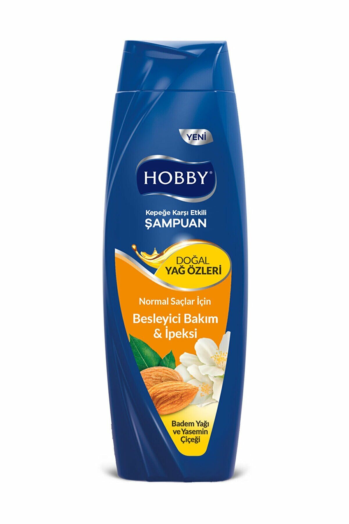 Hobby Normal Saçlar İçin Badem Yağı Ve Yasemin Şampuan 600 ml