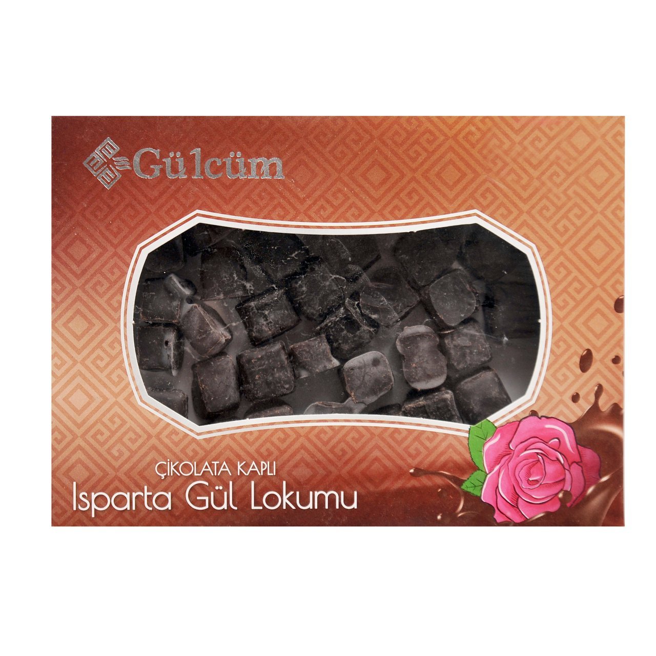 Gülcüm Çikolata Kaplı Gül Lokumu 200 gr