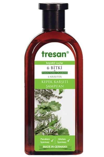 TRESAN 6 BİTKİ KEPEK KARŞITI ŞAMPUAN  500 ML