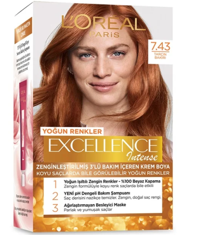 Excelelnce Intense Boya 7-43 Tarçın Bakırı