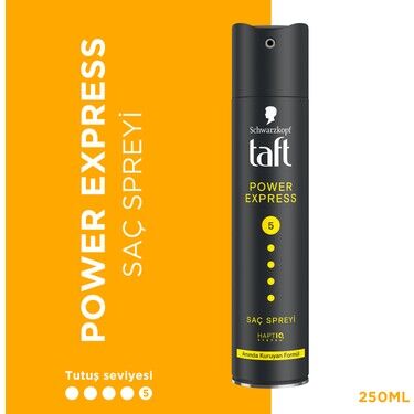 TAFT POWER EXPRESS SAÇ SPREY 250 ML