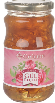 Gülcüm Yapraklı Gül Reçeli 450 gr