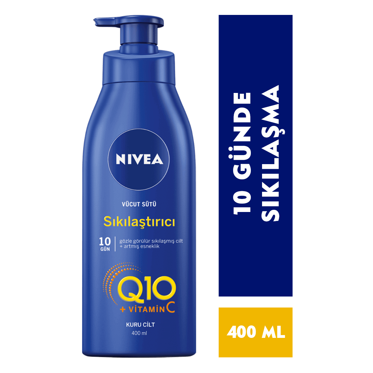 Nivea Q10 Sıkılaşrırıcı Vücut Losyonu Kuru Cilt 400 ml