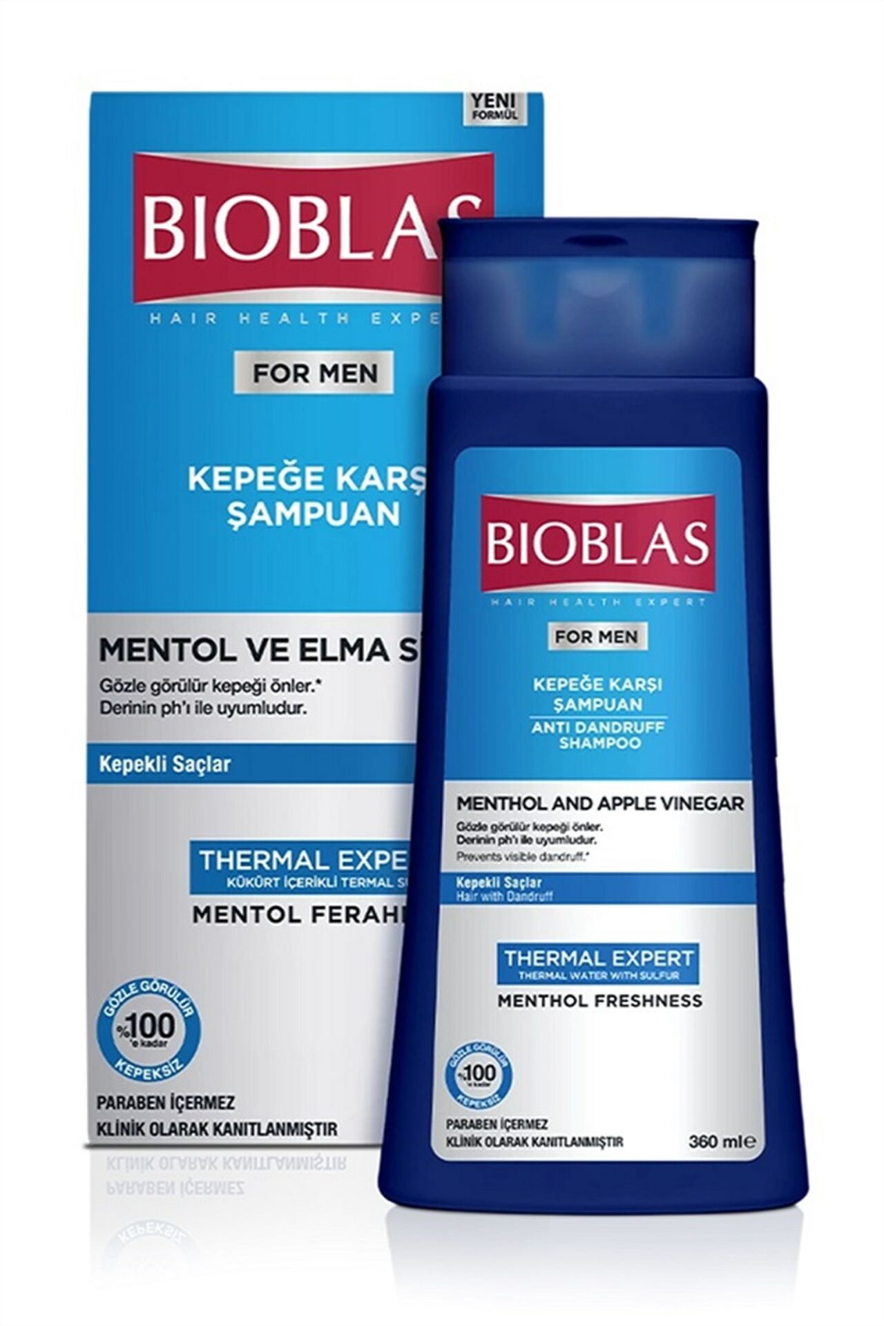 Bioblas Kepeğe Karşı Şampuan Mentol Ve Elma Sirke