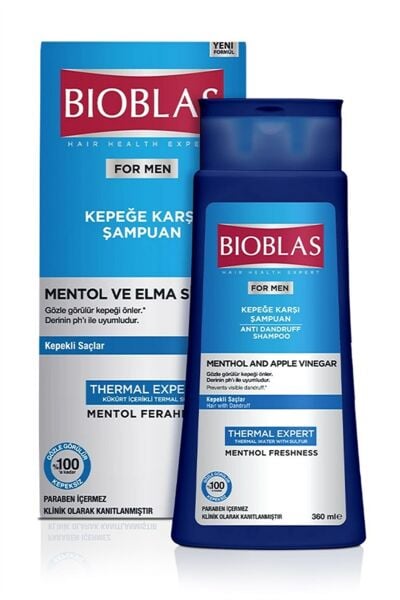 Bioblas Kepeğe Karşı Şampuan Mentol Ve Elma Sirke