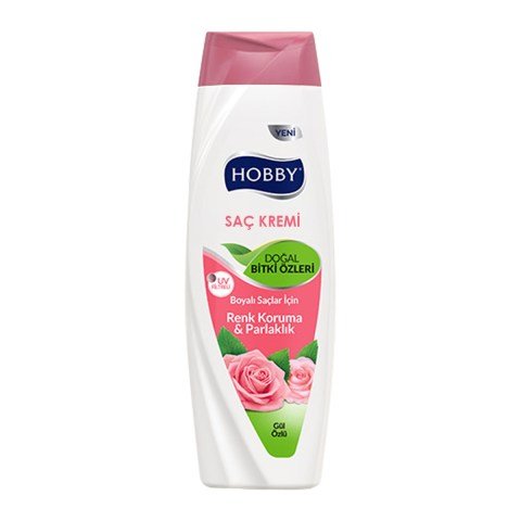 Hobby Boyalı Saçlar için Gül Özlü Saç Kremi 600 ml