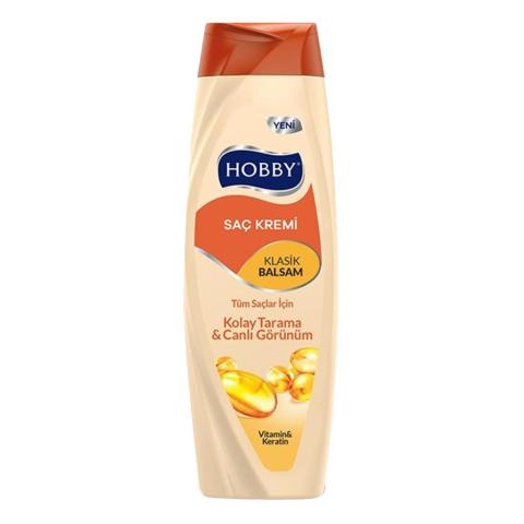 Hobby Tüm Saçlar için Vitamin & Keratin Saç Kremi 600 ml