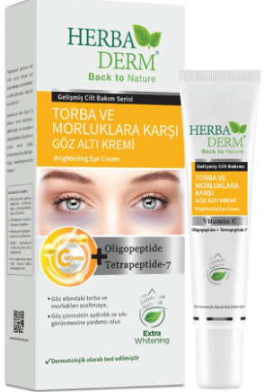 Herba Derm Torba Ve Morluklara Karşı Göz Altı Kremi 15 ML