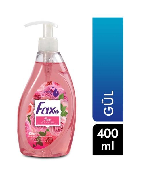 Fax Gül Kokulu Sıvı Sabun 400 ml
