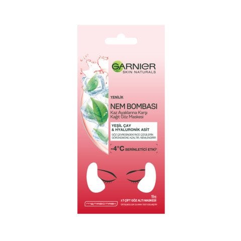 Garnier Nem Bombası Kaz Ayaklarına Karşı Kağıt Göz Maskesi