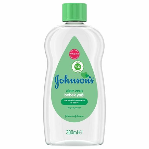 Johnson's Baby Aloe Vera Bebek Yağı 300 Ml