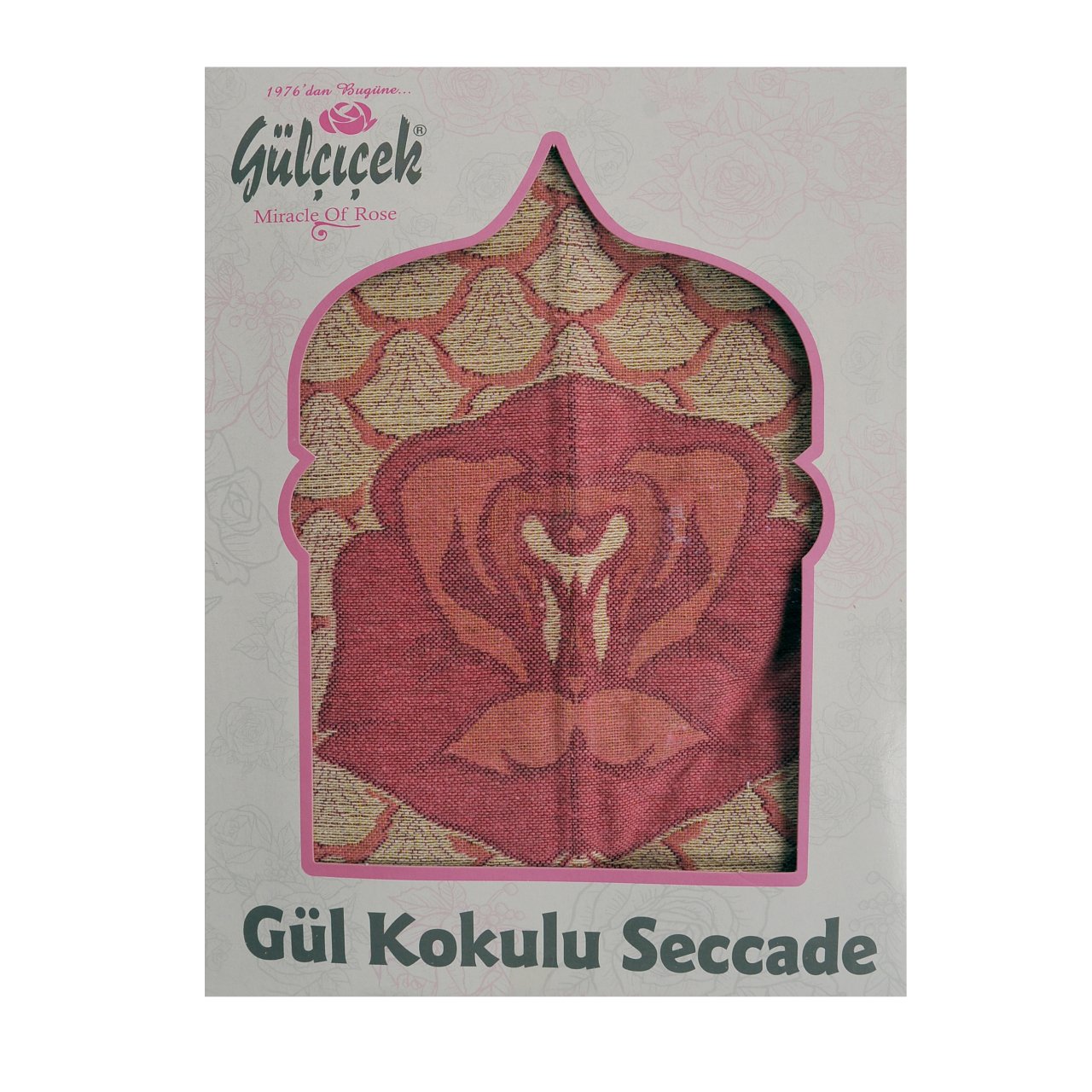 Gülçiçek Simli Gül Kokulu Seccade