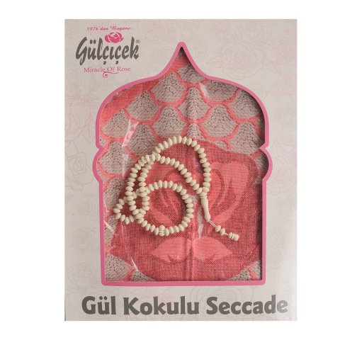 Gülçiçek Tesbihli Gül Kokulu Seccade