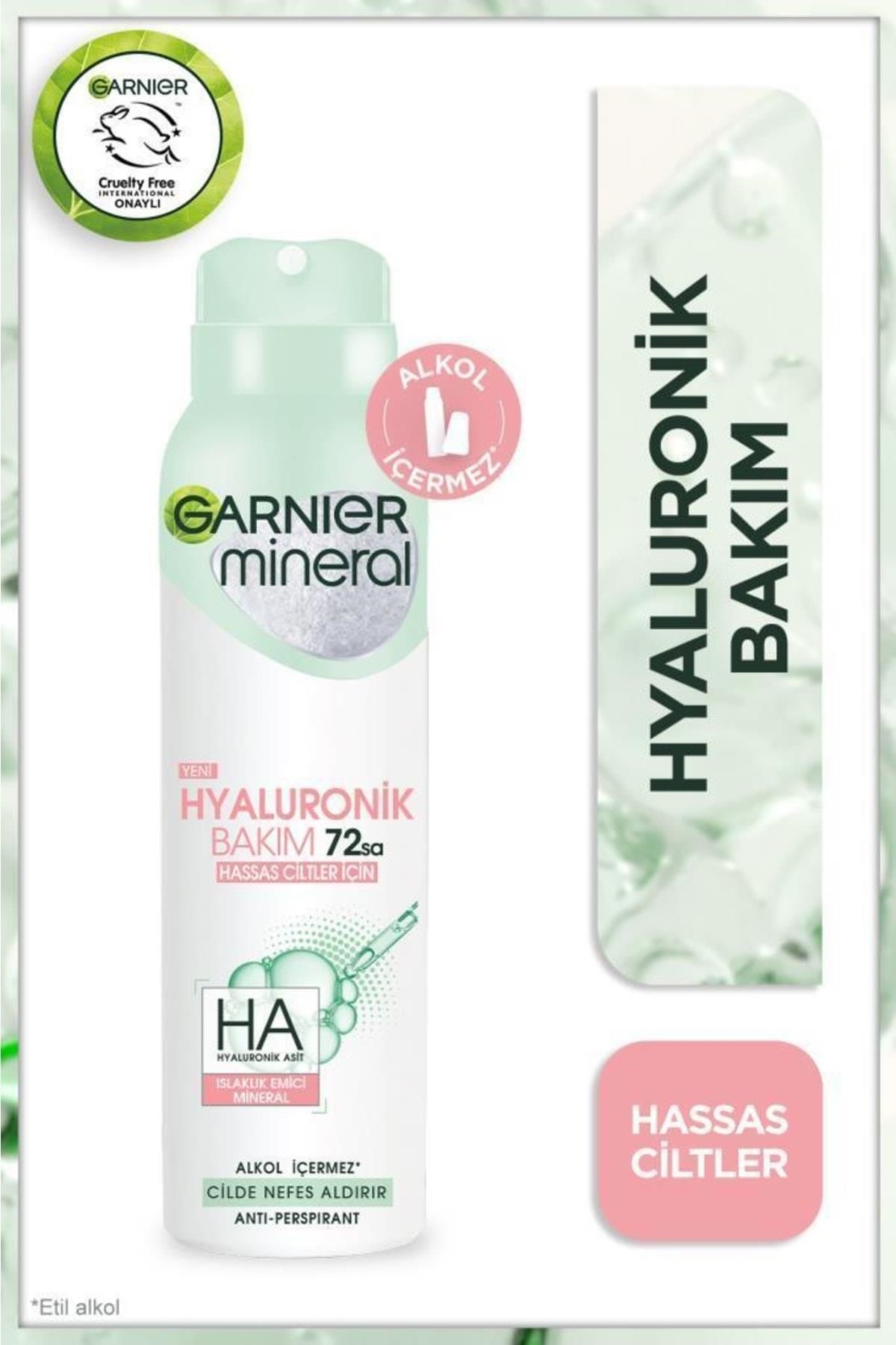 Garnier Mineral Hyaluronic Deodorant 150 ML