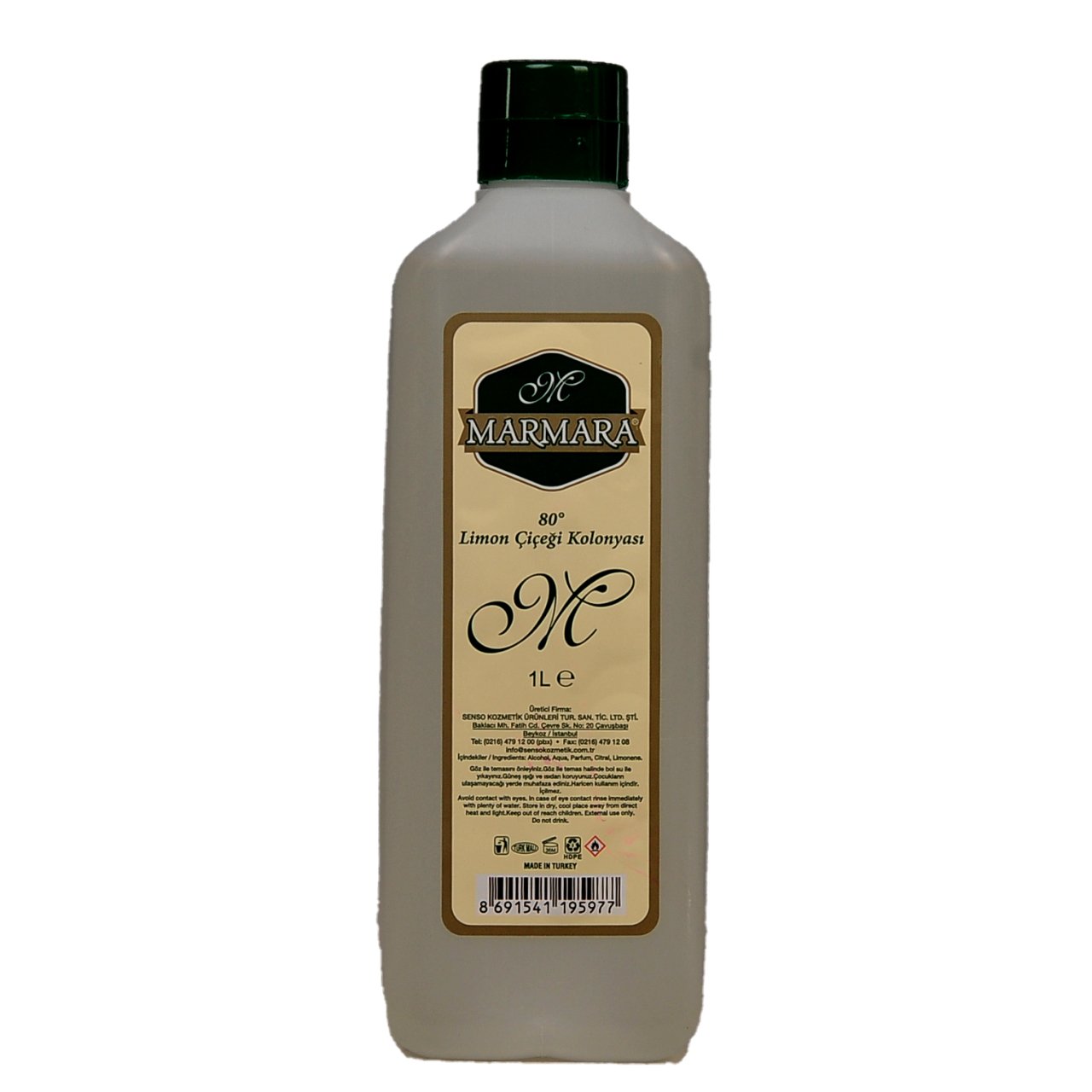 Marmara 80 Derece Limon Kolonya 1 LT