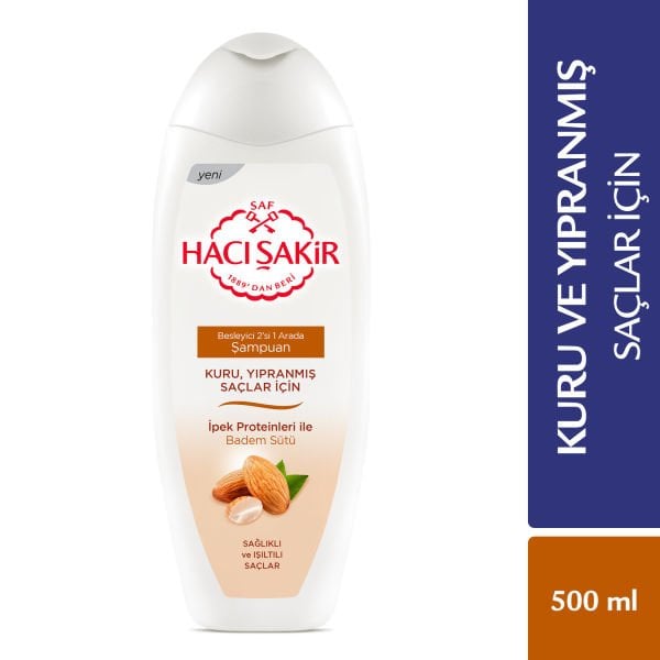 Hacı Şakir Badem Sütü Şampuan 500 ml