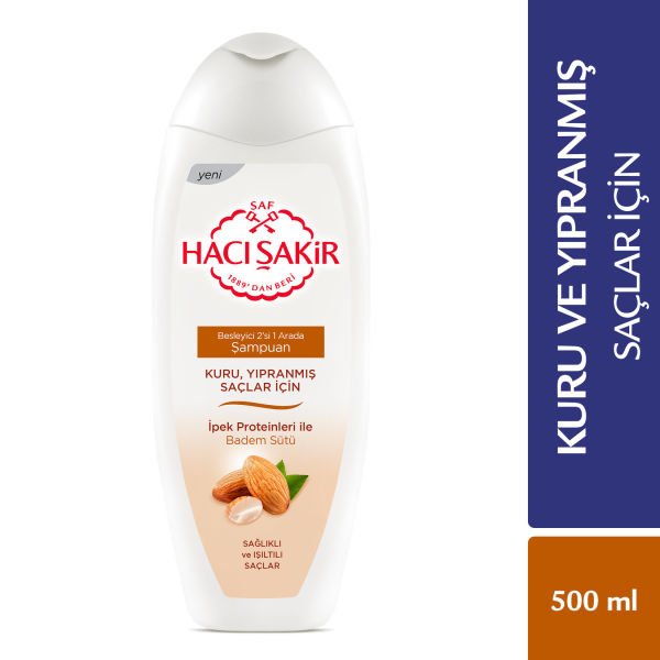 Hacı Şakir Badem Sütü Şampuan 500 ml