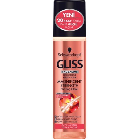 Gliss Magnıfıcent Strength Sıvı Saç Spreyi 200 ml