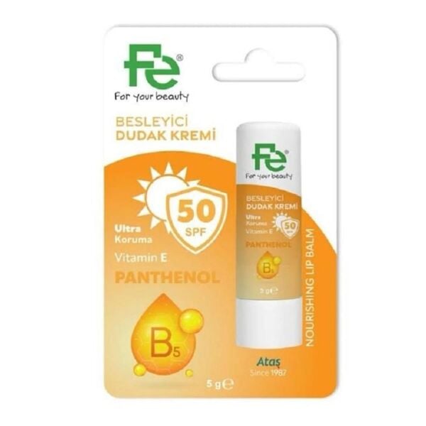 FE VİTAMİN E PANTHENOL  DUDAK NEMLENDİRİCİ