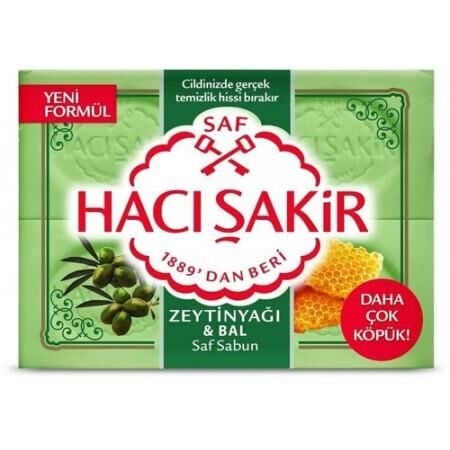 Hacı Şakir Zeytinyağı& Bal Kalıp Sabun 600 GR