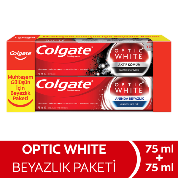 Colgate Optik White 2'li Avantaj Paketi