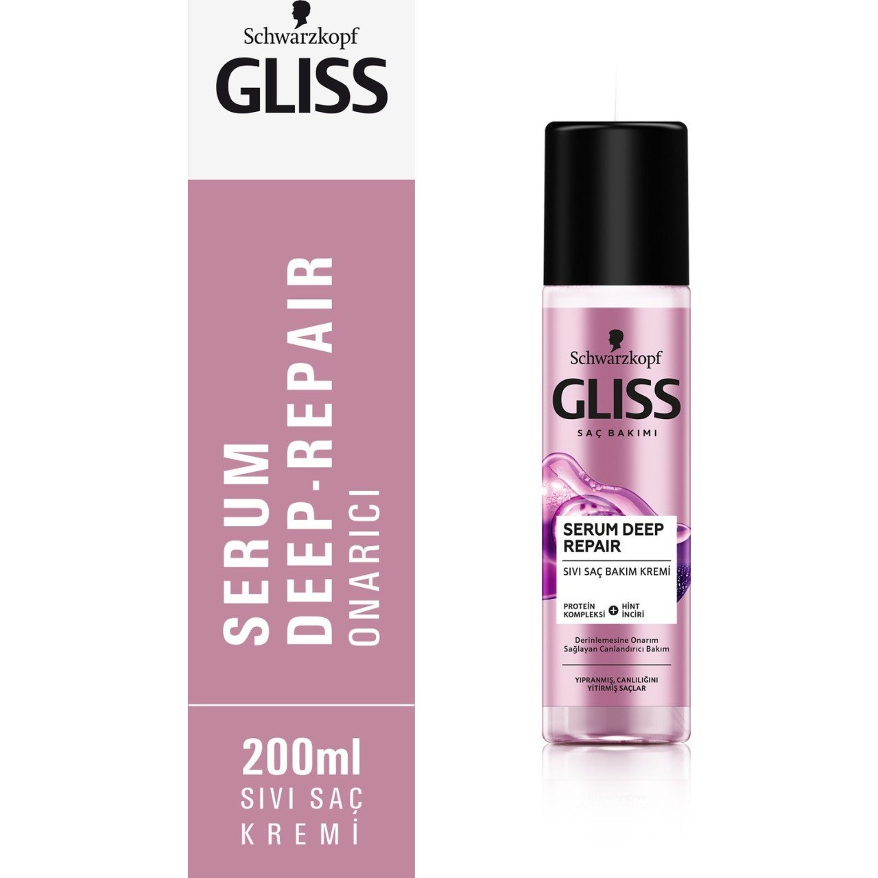 Gliss Serum Deep -Repaır Sıvı Saç Spreyi 200 ml