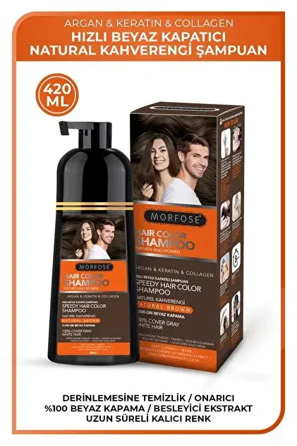 MORFOSE BEYAZ KAPATICI ŞAMPUAN 420 ML