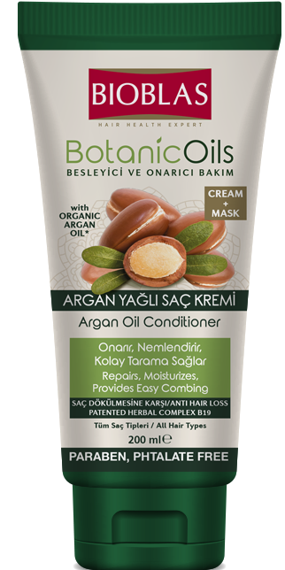 Bıoblas Botanics Oıls Argan Yağlı Saç Kremi 200 ml