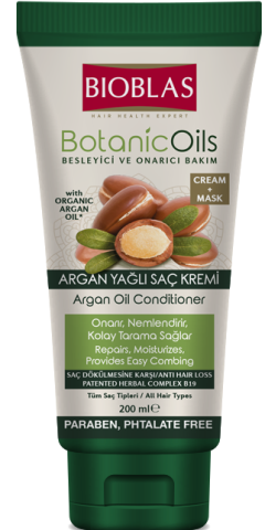 Bıoblas Botanics Oıls Argan Yağlı Saç Kremi 200 ml