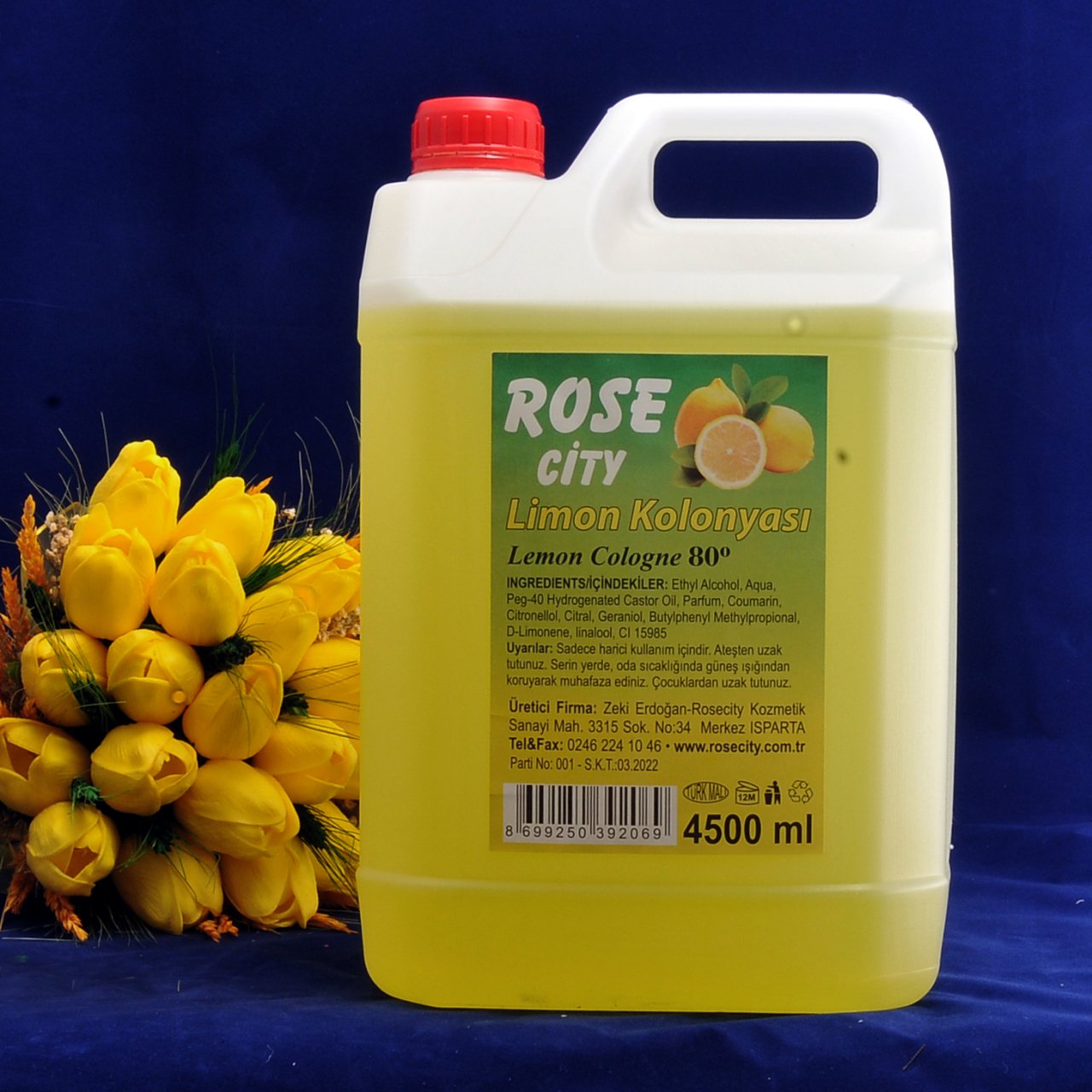 Rose City Limon Kolonyası 4500 ML