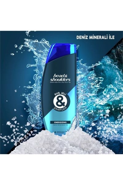 Head&Shoulders Energizing Şampuan ve Duş Jeli 360 ml