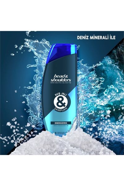 Head&Shoulders Energizing Şampuan ve Duş Jeli 360 ml