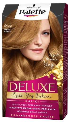 Palatte Deluxe Saç Boyası 8-65 Kahve Köpüğü