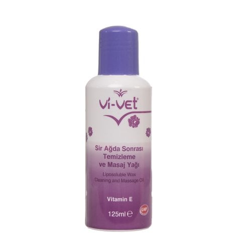 Vi-vet Vitamin E Sir Ağda Sonrası Temizleme Ve Masaj Yağı 125 ml