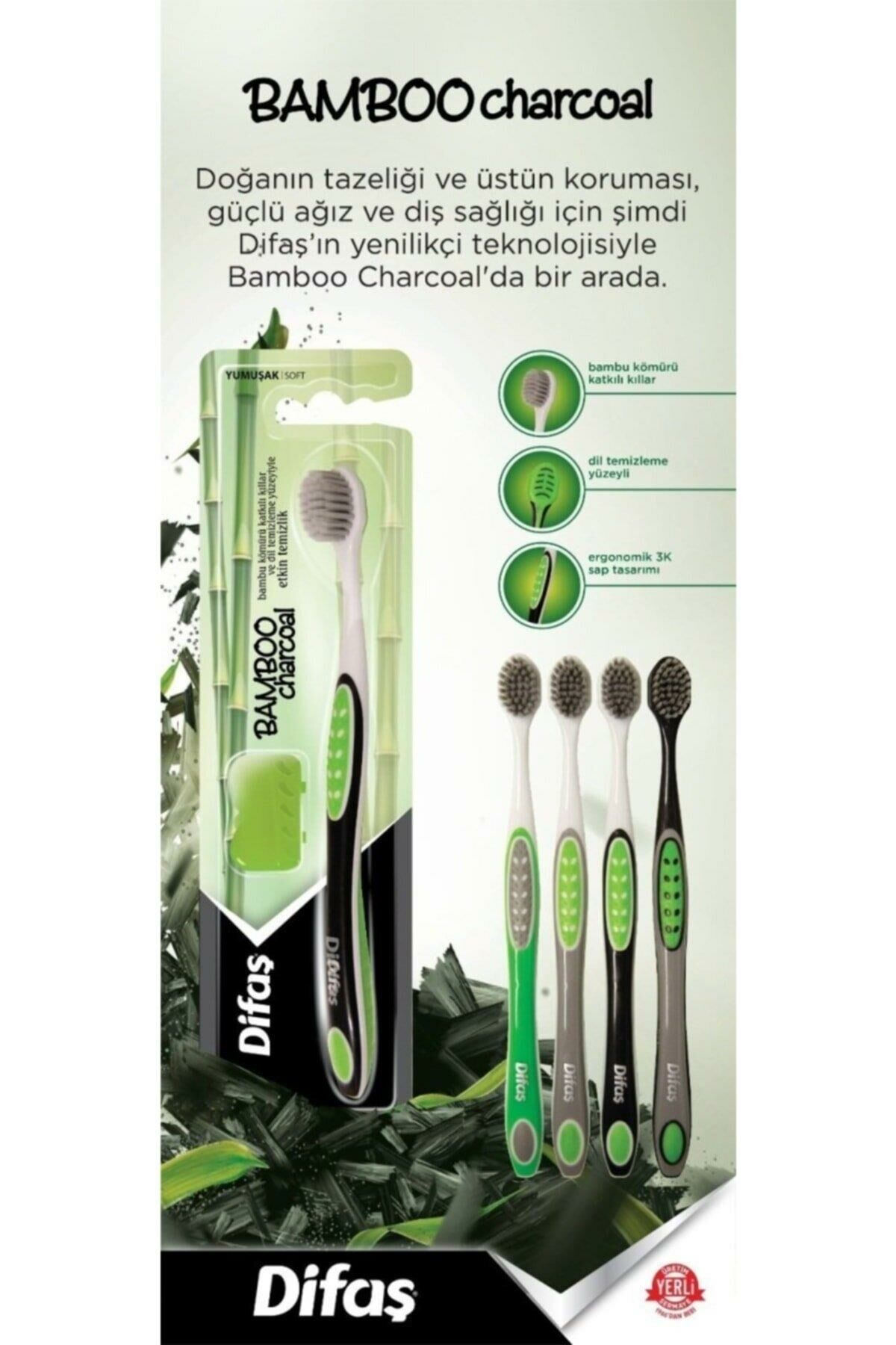 Difaş Bamboo Charcoal Diş Fırçası