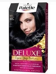 Pallette Deluxe Saç Boyası 1-1 Gece Mavisi