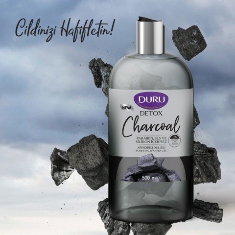 Duru Detox Charcoal Duş Jeli 500 ml