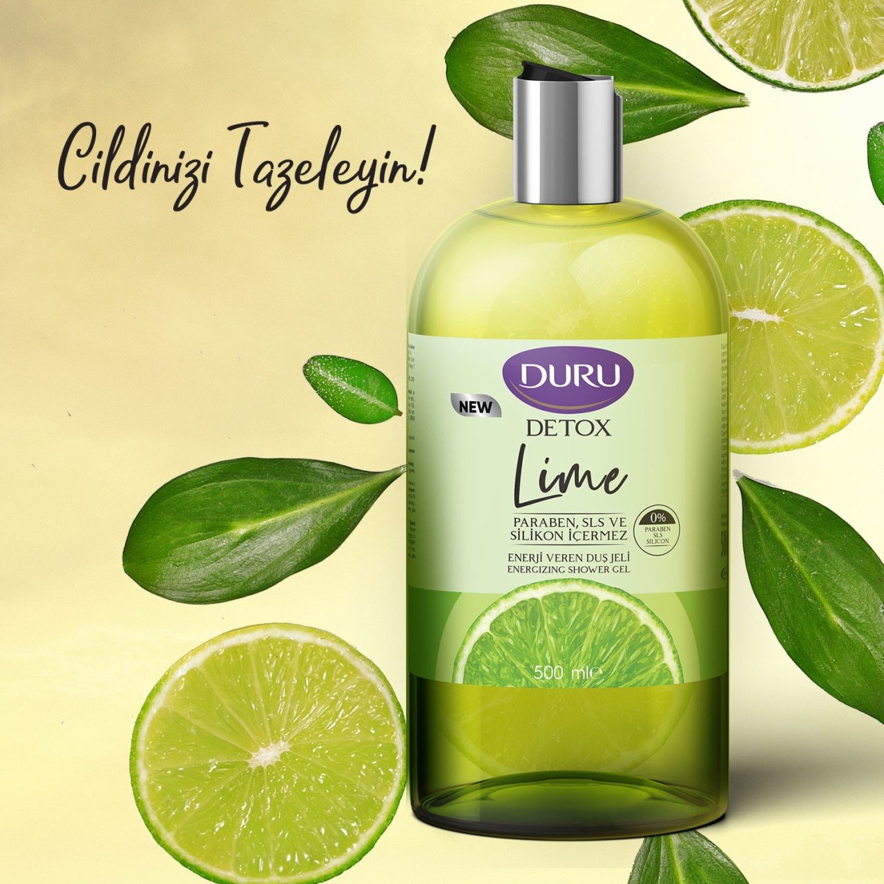 Duru Detox Lime Duş Jeli 500ml