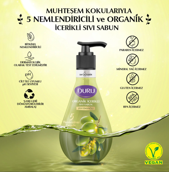 Duru Avokado Sıvı Sabun 500 ML
