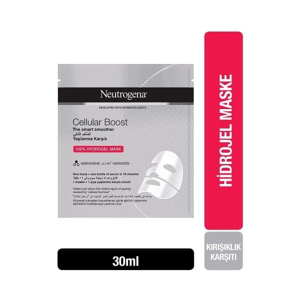 Neutrogena Cellular Boost Yaşlanma Karşıtı Kağıt Maske 30 ml