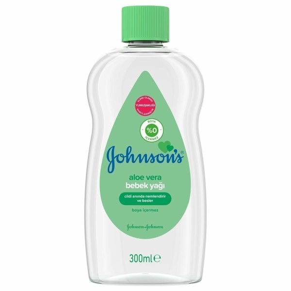 Johnson's Baby Aloe Vera Bebek Yağı 300 Ml