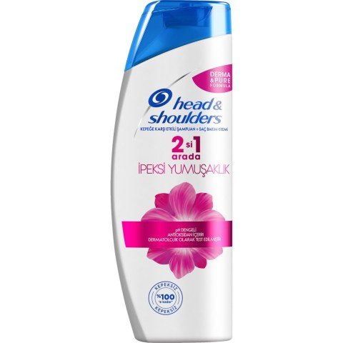 Head & Shoulders 2 si 1 Arada İpeksi Yumuşaklık Şampuan 330 ML