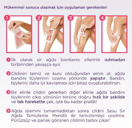 Sesu Hassas Sir Ağda Bantları 42'li