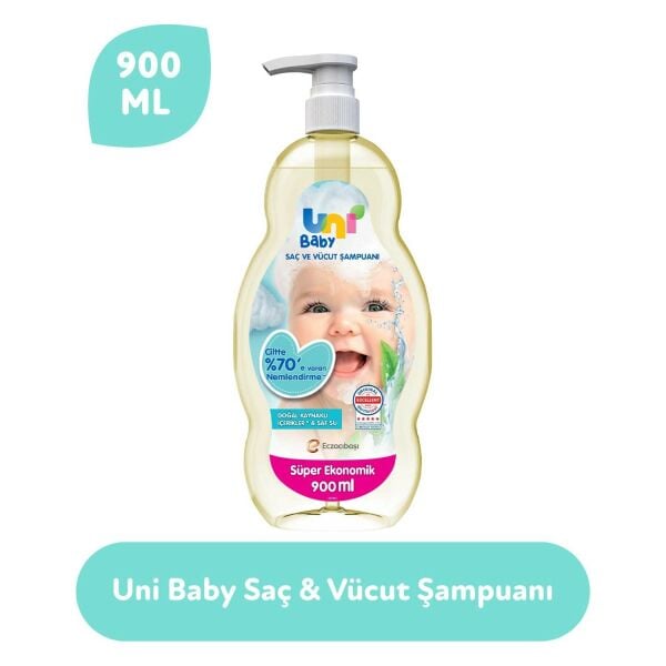 Uni Baby Bebek Şampuan 900 ML